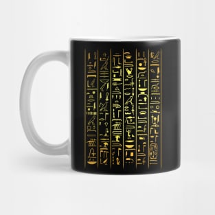 Hieroglyphic Letters Pharaohs Ancient Egypt Egyptology Gift Mug